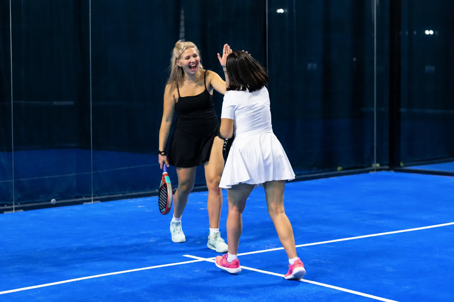 Игроки Buenos Padel после розыгрыша
